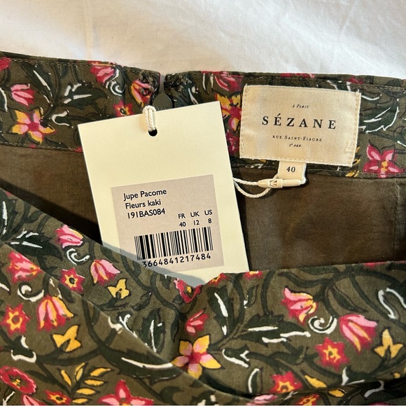 NWT Sezane Pacome Skirt FR40/ US8 - Picture 5 of 5